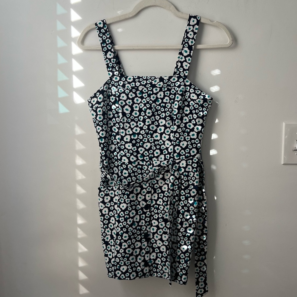 DKNY Floral Mini Dress